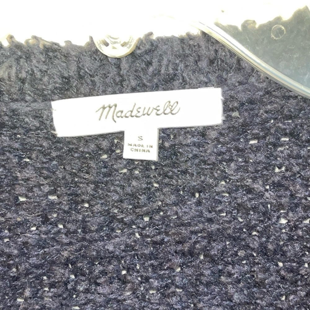 Madewell Popcorn knit cardigan. Size small GUC - Picture 6 of 7